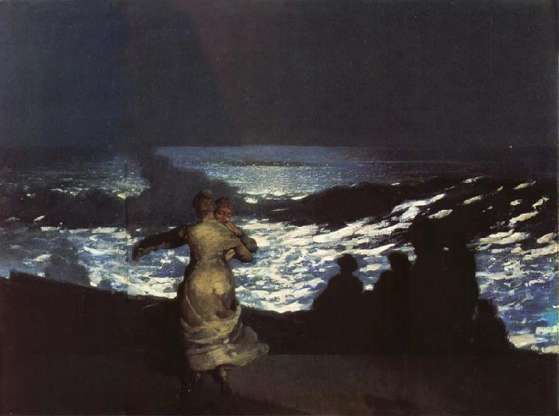 Winslow Homer Eine Sommernacht oil painting image